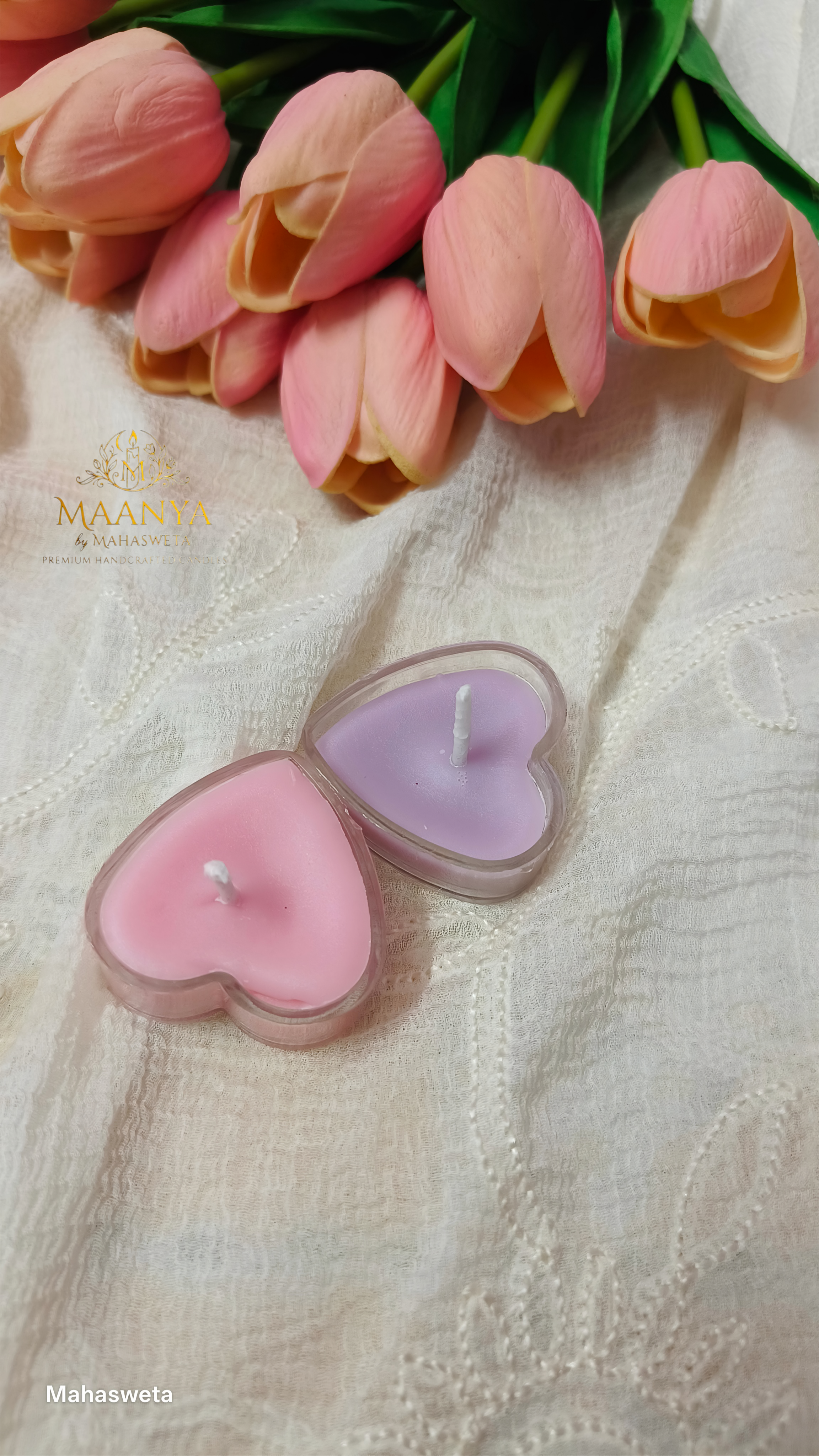 Heart Tealight Candle